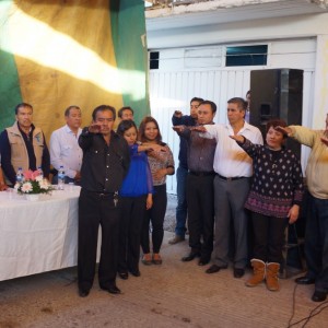 Instala Nueva Alianza Comisión Municipal en Nopalucan
