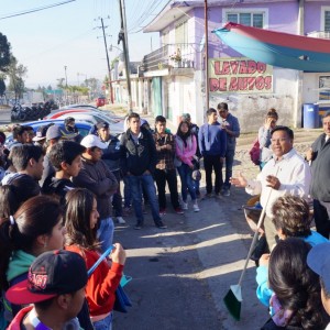 BRIGADA DE LIMPIEZA EN SAN MATÍAS